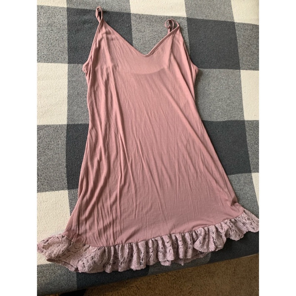 Free People Ruby Crochet Lace Boho Mini Dress - Picture 7 of 7